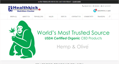 Desktop Screenshot of gohealthkick.com